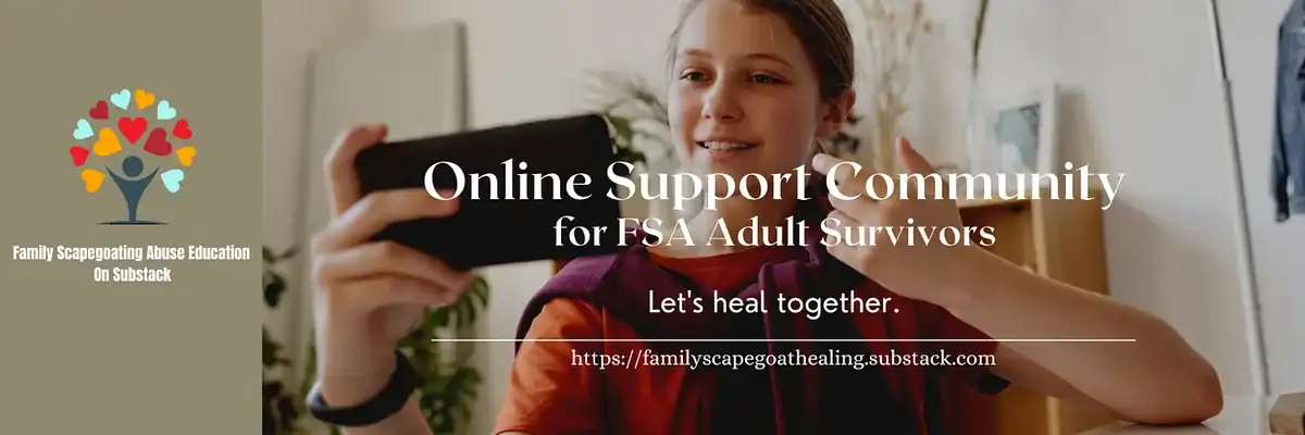 scapegoat survivor community on Substack